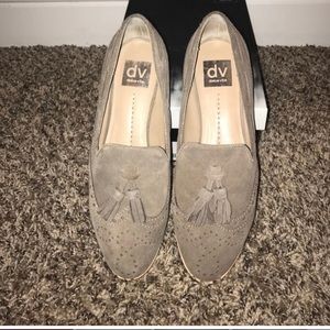 DV by Dolce Vita Marcel Taupe Suede Flats Sz 8